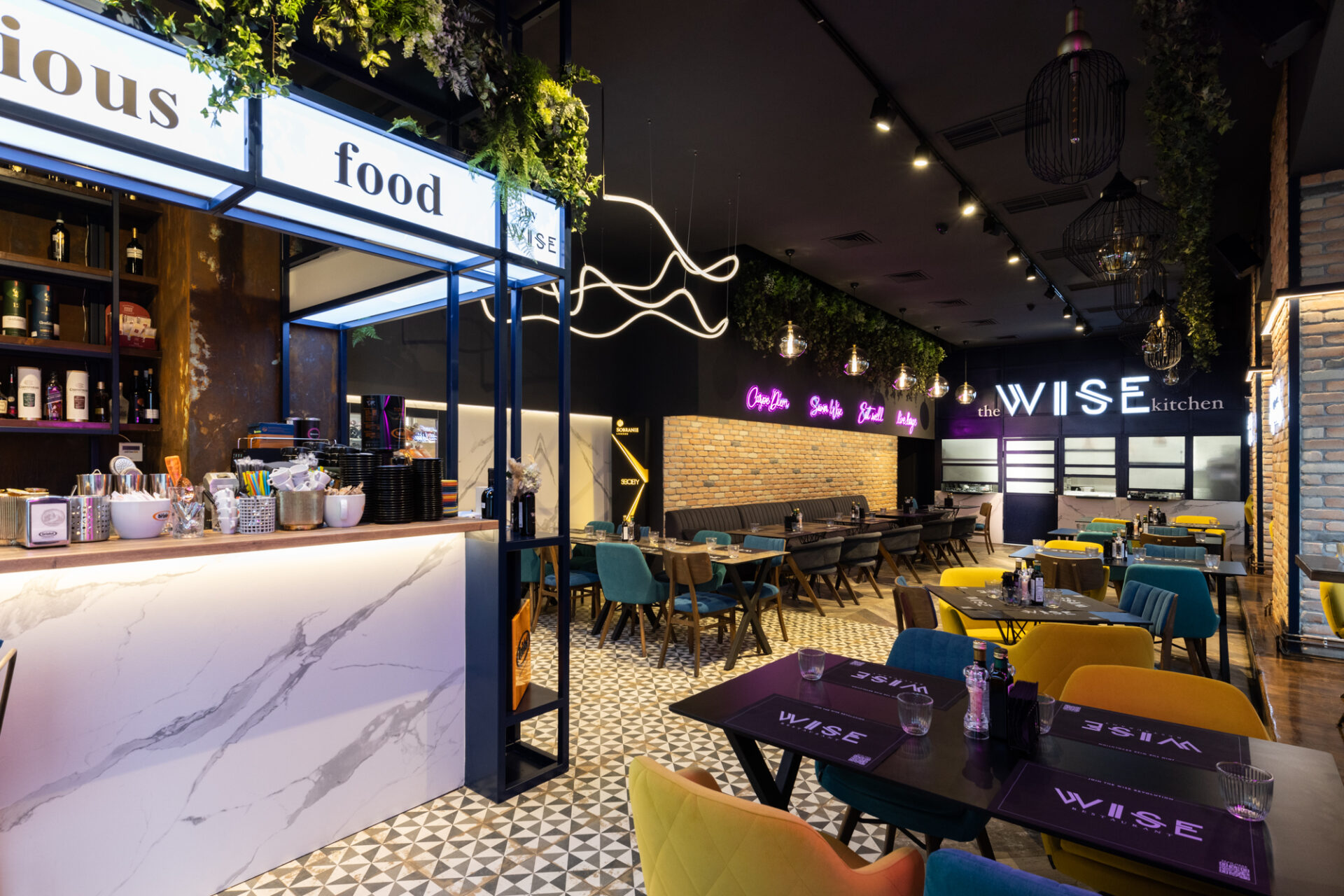 Restaurantul WISE - RIDA - Design Interior