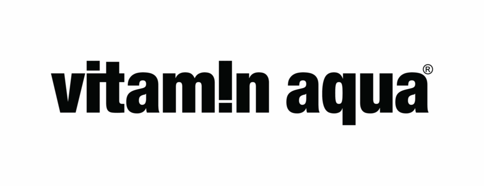 Logo vitamin aqua fara merlins negru