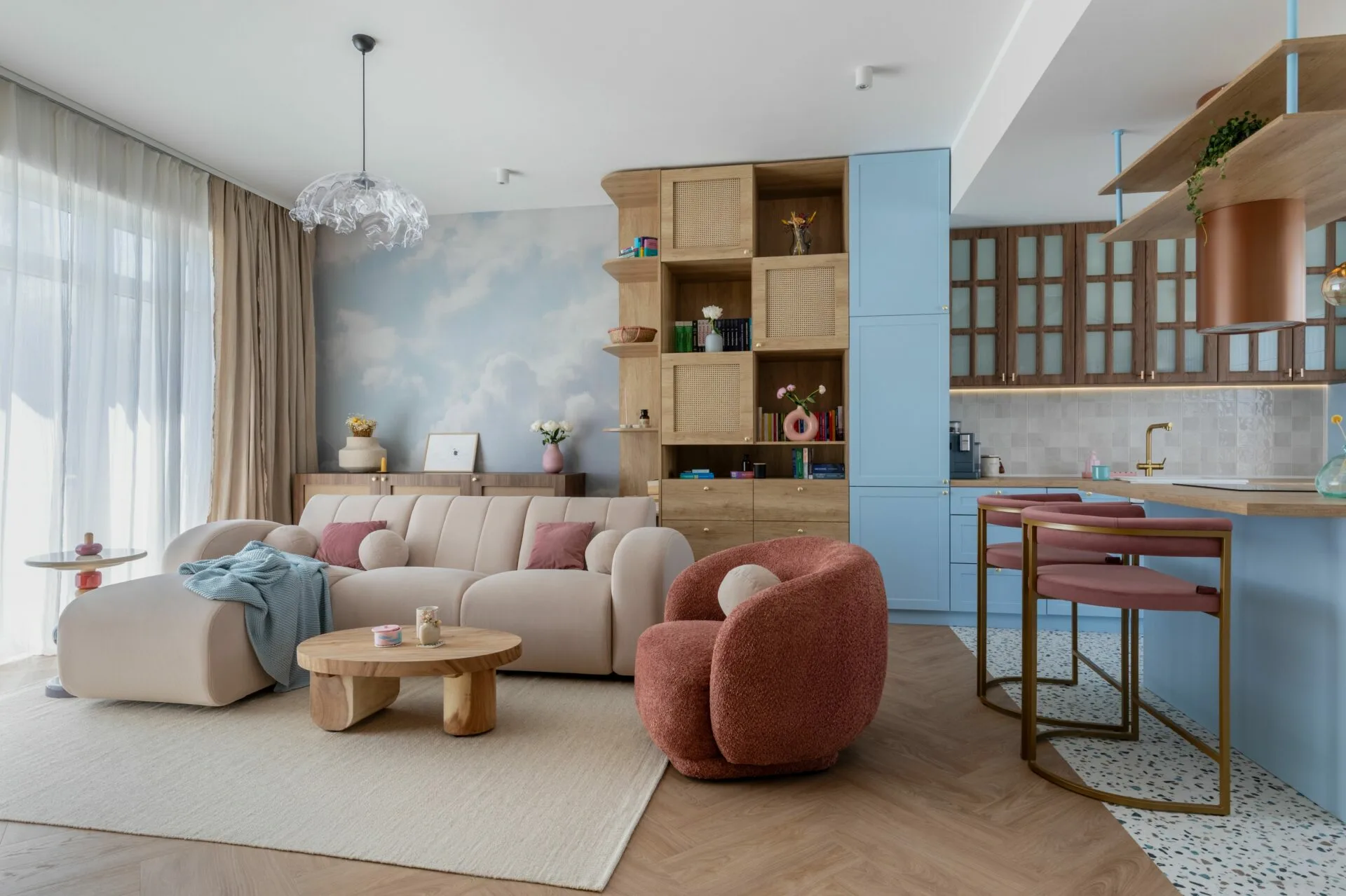 Cotton Candy Skies - Julie Design