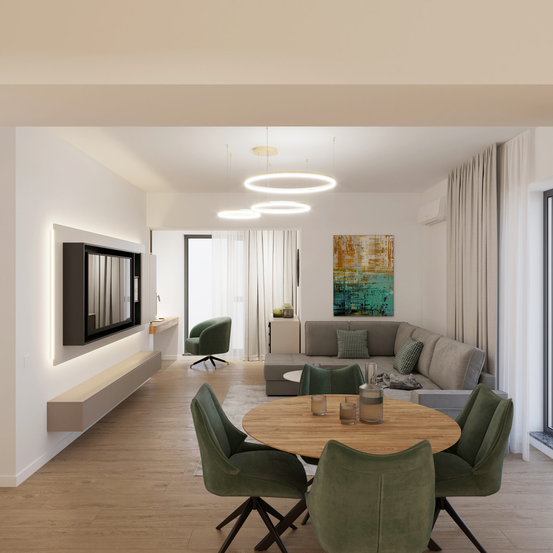 Armonie în mobilarea completă cu produsul Casa 360° de la Tandem Casa 4 4